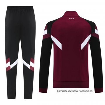 Chandal de Chaqueta del Ajax 2024-2025 Rojo