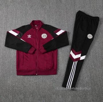 Chandal de Chaqueta del Ajax 2024-2025 Rojo