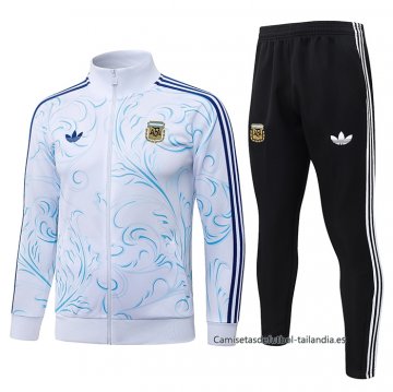 Chandal de Chaqueta del Argentina Nino 2026-2027 Blanco Chandal de Chaqueta del Argentina Nino 2026-2027 Blanco