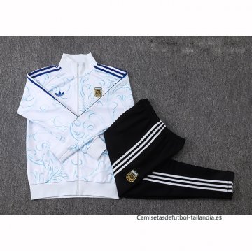 Chandal de Chaqueta del Argentina Nino 2026-2027 Blanco
