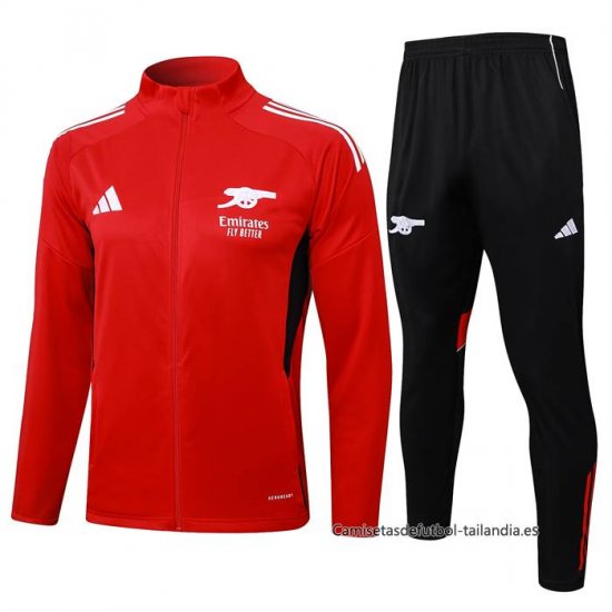 Chandal de Chaqueta del Arsenal Nino 2025-2026 Rojo - Haga un click en la imagen para cerrar