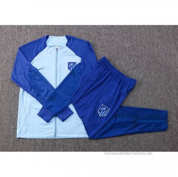 Chandal de Chaqueta del Atletico Madrid 2022-2023 Azul