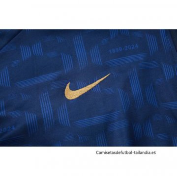 Chandal de Chaqueta del Barcelona 2024-2025 Azul Oscuro