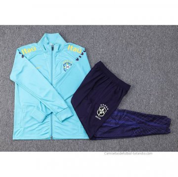 Chandal de Chaqueta del Brasil 2022-2023 Azul