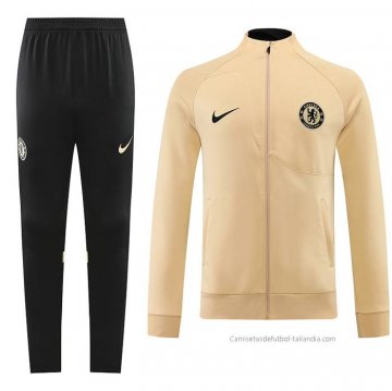 Chandal de Chaqueta del Chelsea 2022-2023 Caqui Chandal de Chaqueta del Chelsea 2022-2023 Caqui