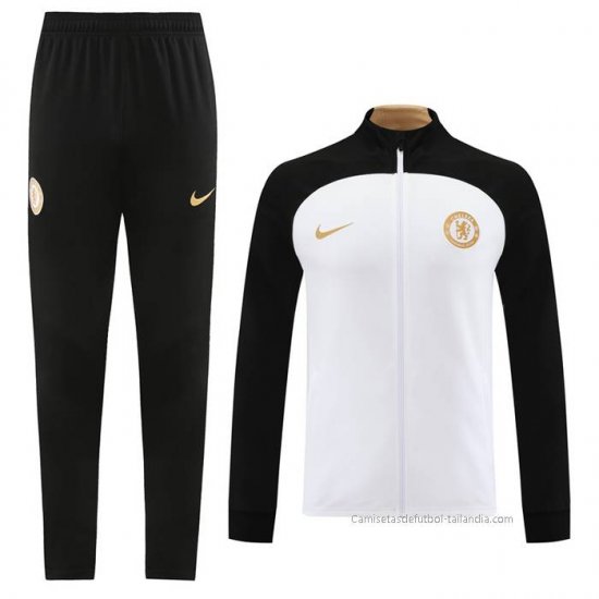 Chandal de Chaqueta del Chelsea 2023-2024 Blanco - Haga un click en la imagen para cerrar