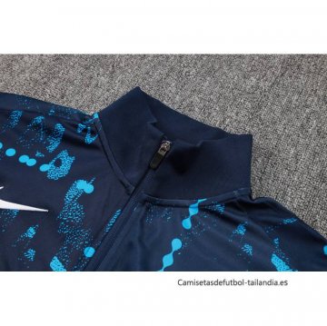 Chandal de Chaqueta del Chelsea Nino 2024-2025 Azul Oscuro