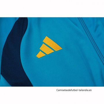 Chandal de Chaqueta del Espana Nino 2026-2027 Azul