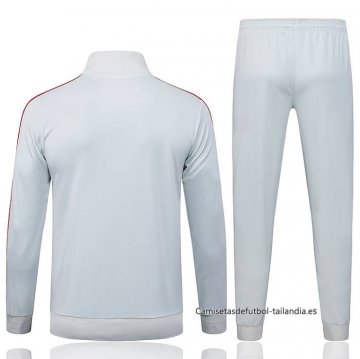 Chandal de Chaqueta del Flamengo Nino 2025-2026 Gris