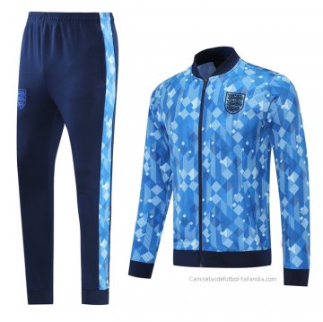 Chandal de Chaqueta del Inglaterra 2021-2022 Azul