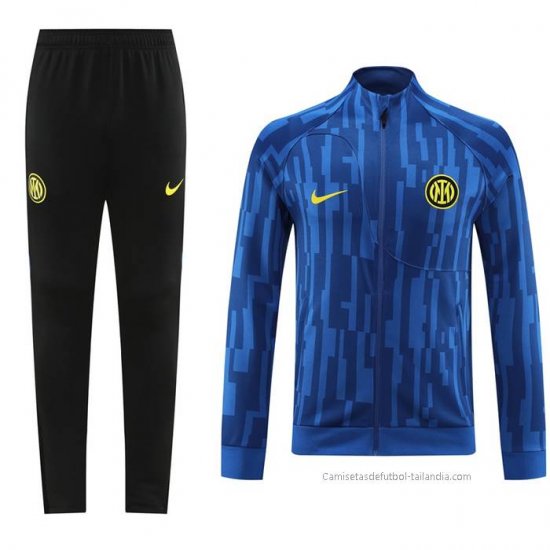 Chandal de Chaqueta del Inter Milan 2023-2024 Azul - Haga un click en la imagen para cerrar