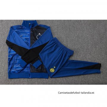 Chandal de Chaqueta del Inter Milan 2024-2025 Azul