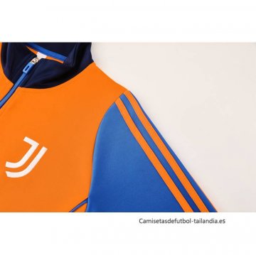 Chandal de Chaqueta del Juventus 2024-2025 Naranja