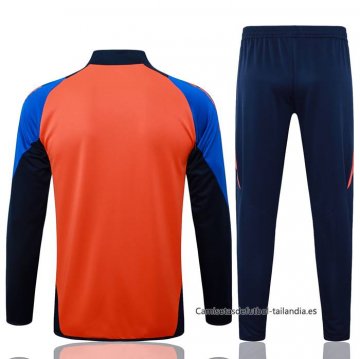 Chandal de Chaqueta del Juventus Nino 2024-2025 Naranja