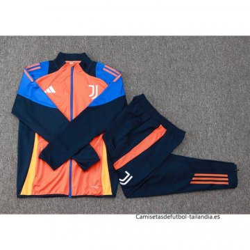 Chandal de Chaqueta del Juventus Nino 2024-2025 Naranja