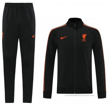 Chandal de Chaqueta del Liverpool 2021-2022 Negro Chandal de Chaqueta del Liverpool 2021-2022 Negro