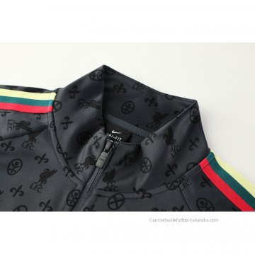 Chandal de Chaqueta del Liverpool 2021 Gris