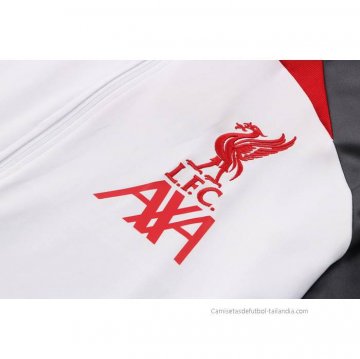 Chandal de Chaqueta del Liverpool 2022-2023 Blanco