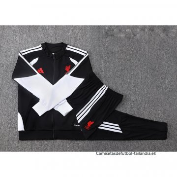 Chandal de Chaqueta del Liverpool Nino 2026-2027 Negro