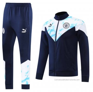 Chandal de Chaqueta del Manchester City 2022-2023 Azul