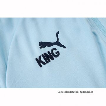 Chandal de Chaqueta del Manchester City Nino 2025-2026 Azul
