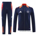 Chandal de Chaqueta del Manchester United Nino 2024-2025 Azul