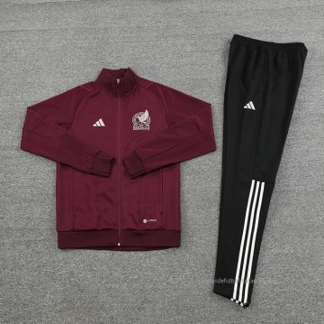 Chandal de Chaqueta del Mexico 2022-2023 Rojo