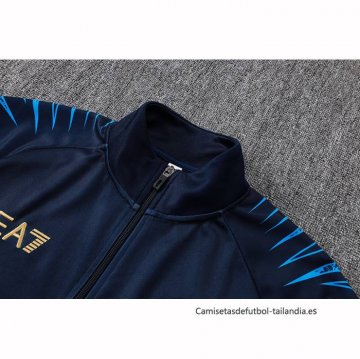 Chandal de Chaqueta del Napoli 2025-2026 Azul