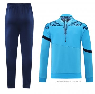 Chandal de Chaqueta del Napoli 2021-2022 Azul