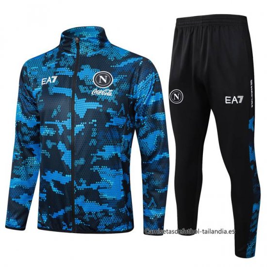 Chandal de Chaqueta del Napoli 2024-2025 Azul - Haga un click en la imagen para cerrar