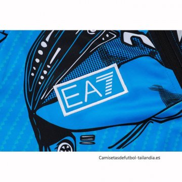 Chandal de Chaqueta del Napoli 2025-2026 Azul