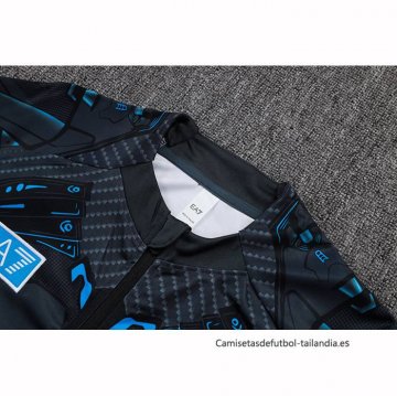 Chandal de Chaqueta del Napoli 2025-2026 Negro
