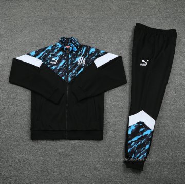 Chandal de Chaqueta del Olympique Marsella 2021 Negro