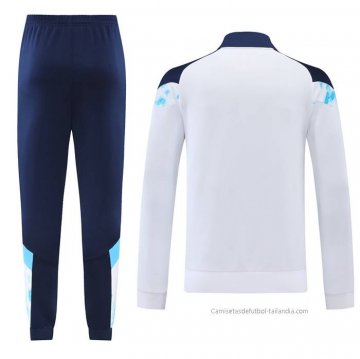 Chandal de Chaqueta del Olympique Marsella 2022-2023 Blanco