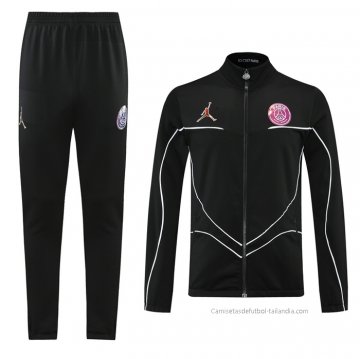 Chandal de Chaqueta del Paris Saint-Germain 2021 Negro Chandal de Chaqueta del Paris Saint-Germain 2021 Negro