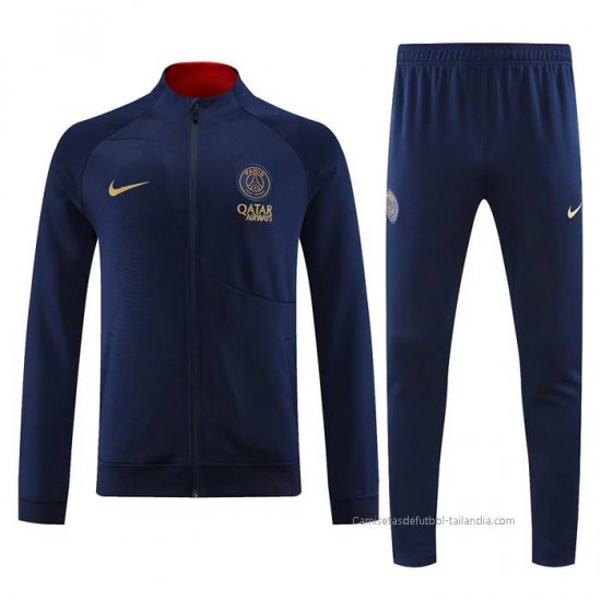 Chandal de Chaqueta del Paris Saint-Germain 2023-2024 Azul - Haga un click en la imagen para cerrar