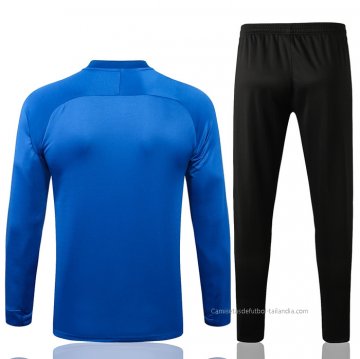 Chandal de Chaqueta del Paris Saint-Germain 2021-2022 Azul
