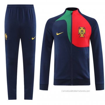 Chandal de Chaqueta del Portugal 2022-2023 Azul Chandal de Chaqueta del Portugal 2022-2023 Azul