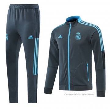 Chandal de Chaqueta del Real Madrid 2021-2022 Gris