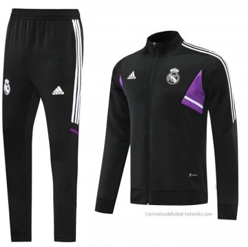 Chandal de Chaqueta del Real Madrid 2022-2023 Negro