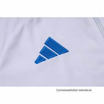 Chandal de Chaqueta del Real Madrid Nino 2025-2026 Blanco