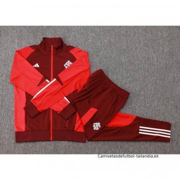Chandal de Chaqueta del SC Internacional 2024-2025 Rojo