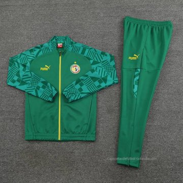 Chandal de Chaqueta del Senegal 2022-2023 Verde