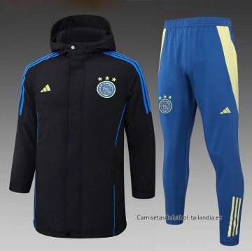 Chandal de Invierno del Ajax 2024-2025 Negro Chandal de Invierno del Ajax 2024-2025 Negro