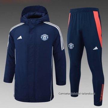 Chandal de Invierno del Manchester United 2024-2025 Azul Chandal de Invierno del Manchester United 2024-2025 Azul