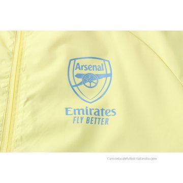 Chandal de Rompevientos del Arsenal 2021 Amarillo