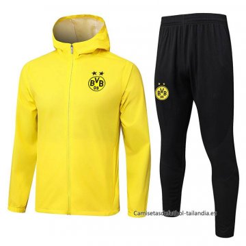 Chandal de Rompevientos del Borussia Dortmund 2025-2026 Amarillo Chandal de Rompevientos del Borussia Dortmund 2025-2026 Amarillo