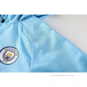 Chandal de Rompevientos del Manchester City 2021 Azul
