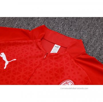 Chandal de Sudadera del AC Milan 2023-2024 Rojo
