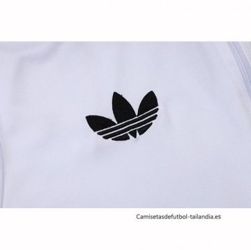 Chandal de Sudadera del Alemania 125 Aniversario Nino 2025-2026 Blanco